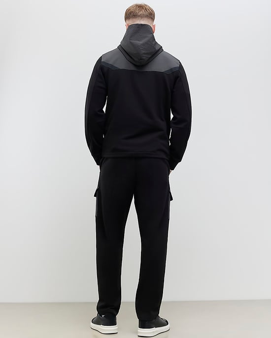 River Island Mens Joggers Black Slim Fit Luminus - Image 4