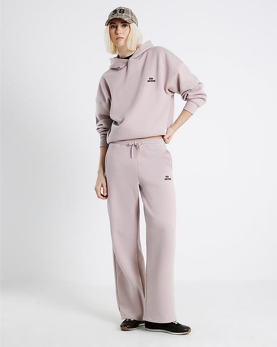 River Island Womens Joggers Pink RVR Edition Wide Leg - Image 2