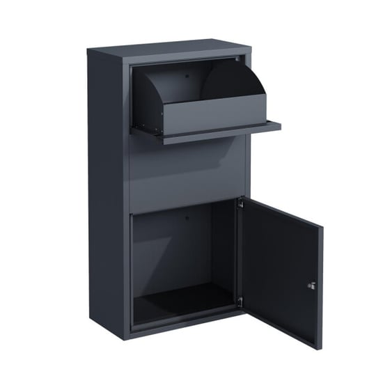 Westmann Pollux pakketbrievenbus staande pakketbox antraciet - Image 2