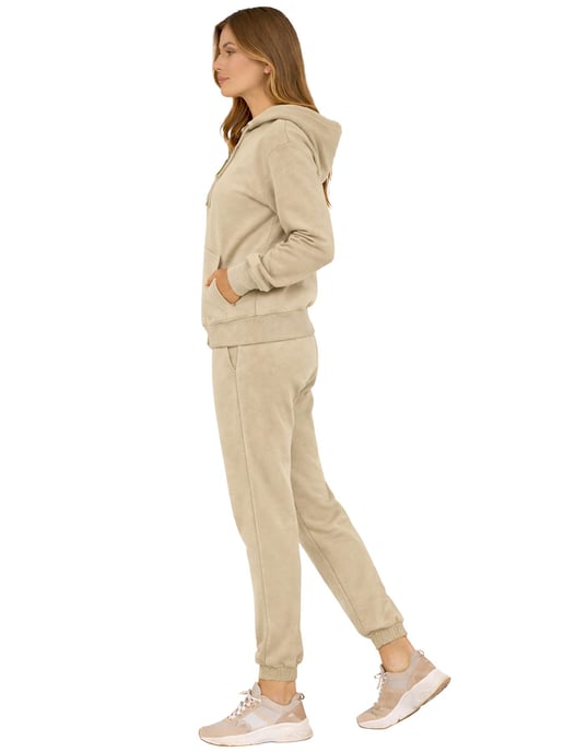 Kruze | Dames Zip-up Hoodie Trainingspak Set - Image 3
