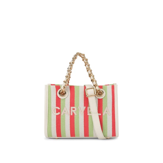 Carvela Canvas Sorrento Micro Stripe Bag - Image 1