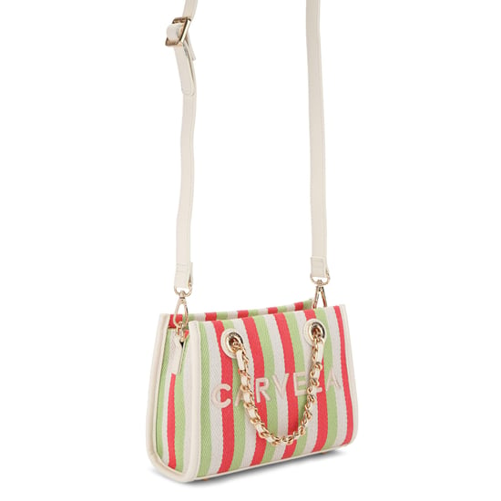 Carvela Canvas Sorrento Micro Stripe Bag - Image 2