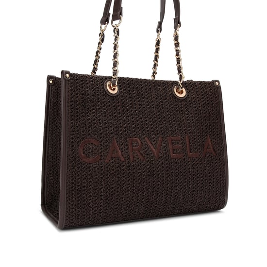 Carvela Sorrento Midi Raffia Bag - Image 2