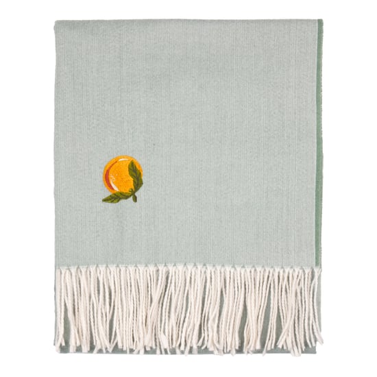 Furn Fruits Lightweight Embroidered Throw - Image 2