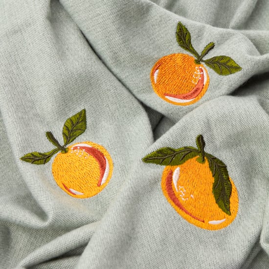 Furn Fruits Lightweight Embroidered Throw - Image 3
