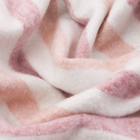 Wylder Beechwood 100% Cotton Woven Stripe Throw - Image 4