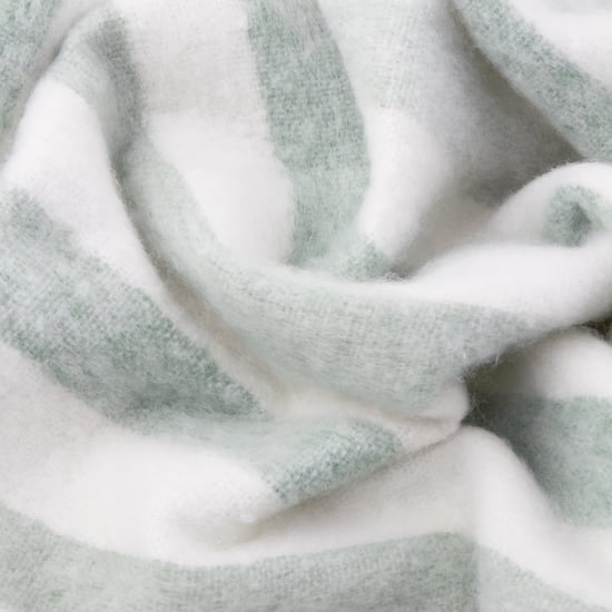 Wylder Beechwood 100% Cotton Woven Stripe Throw - Image 4