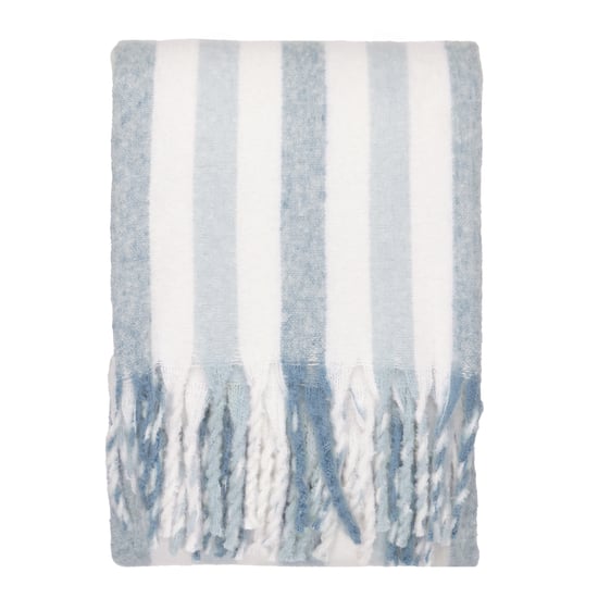 Wylder Beechwood 100% Cotton Woven Stripe Throw - Image 3