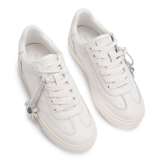 Kurt Geiger London Leather Monogram Flatform Sneakers - Image 2