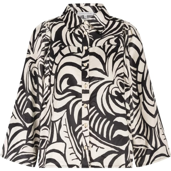 Tramontana Blouse print black & stone - Image 4