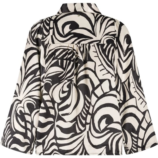 Tramontana Blouse print black & stone - Image 5