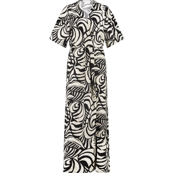 Tramontana Dress print black & stone - Image 2