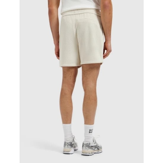 Pure Path Honeycomb shorts ecru - Image 2