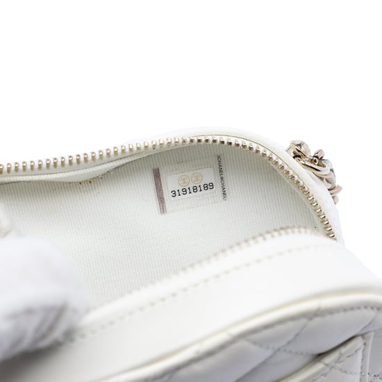 Pre-owned Mini Lambskin Cc In Love Heart Crossbody - Image 6