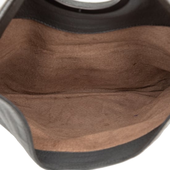 Pre-owned Leather Turn Lock Clutch - Image 5