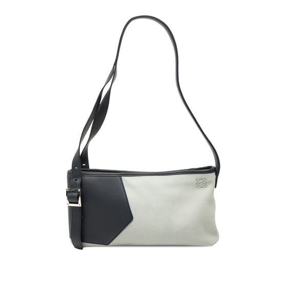 Pre-owned Suede Anagram Switching Shoulder Bag - Image 1