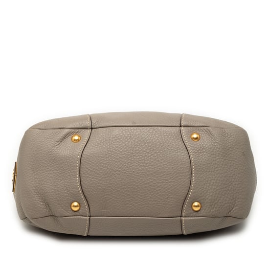 Pre-owned Vitello Daino Shoulder Bag - Image 3