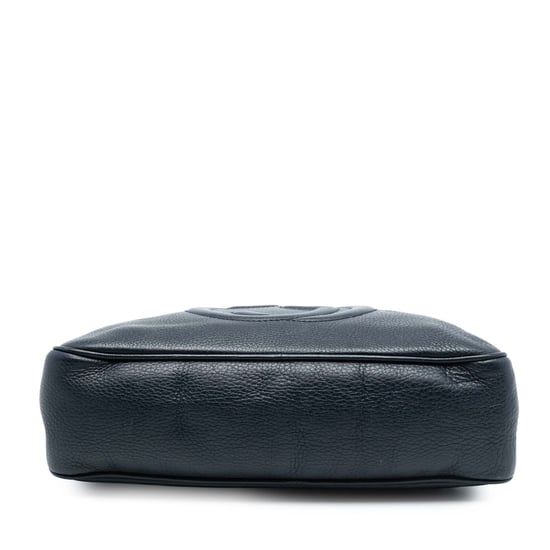 Tweedehands Leren Soho Chain Zip Schoudertas - Image 3