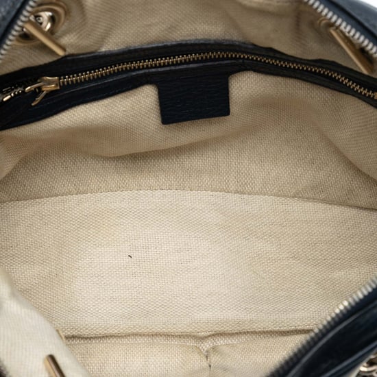 Tweedehands Leren Soho Chain Zip Schoudertas - Image 4