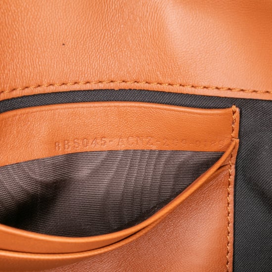 Tweedehands Mini Bicolor Nappa Apolo Chain Baguette Schoudertas - Image 6