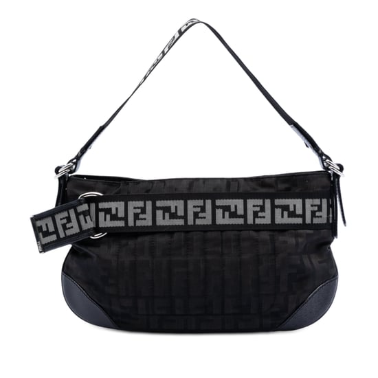 Pre-owned Zucca Nylon Zip Code Shoulder Bag - Image 1