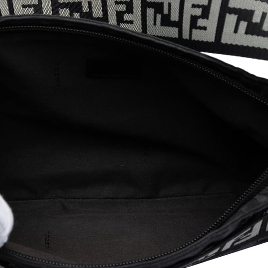 Pre-owned Zucca Nylon Zip Code Shoulder Bag - Image 4