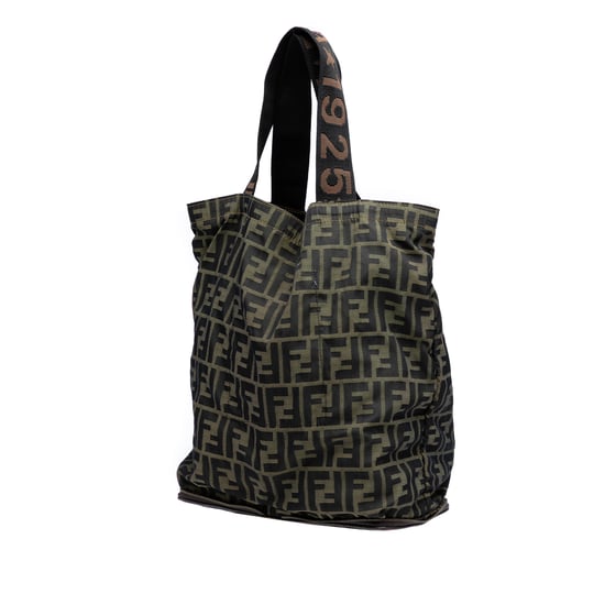 Tweedekans Zucca Canvas en Nylon Vouwbare Tas - Image 2