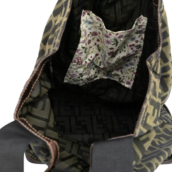 Tweedekans Zucca Canvas en Nylon Vouwbare Tas - Image 4