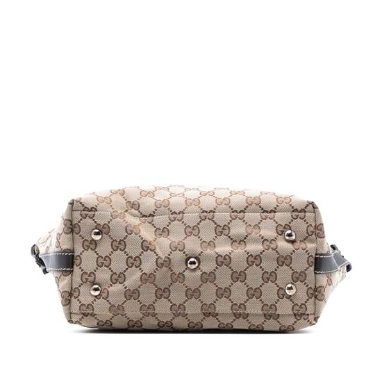 Tweedehands Medium Gg Canvas Web Wedstrijdbal Tote - Image 3