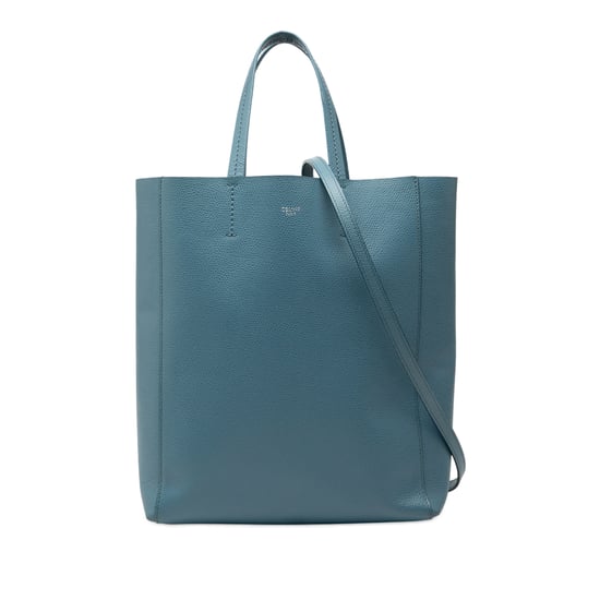 Pre-owned Small Grained Calfskin Vertical Cabas Satchel - Image 1