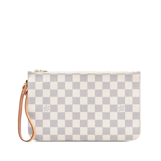 Pre-owned Damier Azur Neverfull Mm Pouch - Image 2