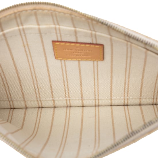 Pre-owned Damier Azur Neverfull Mm Pouch - Image 5