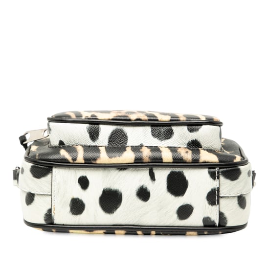 Tweedehands Luipaardprint Leren Camera Tas - Image 3