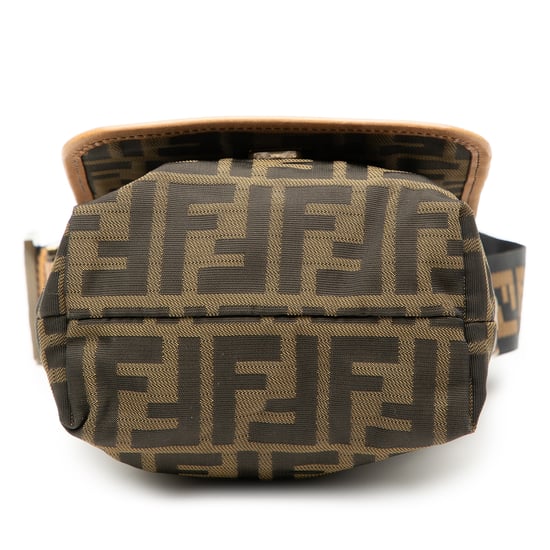 Tweedehands Mini Ff Zucca Canvas Schoudertas - Image 3