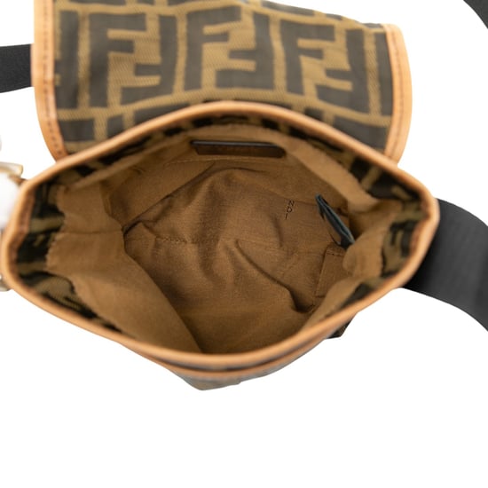 Tweedehands Mini Ff Zucca Canvas Schoudertas - Image 4