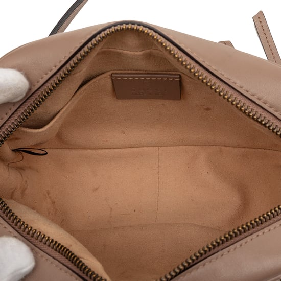 Tweedekans Mini Gg Marmont Matelassé Leren Schoudertas - Image 4