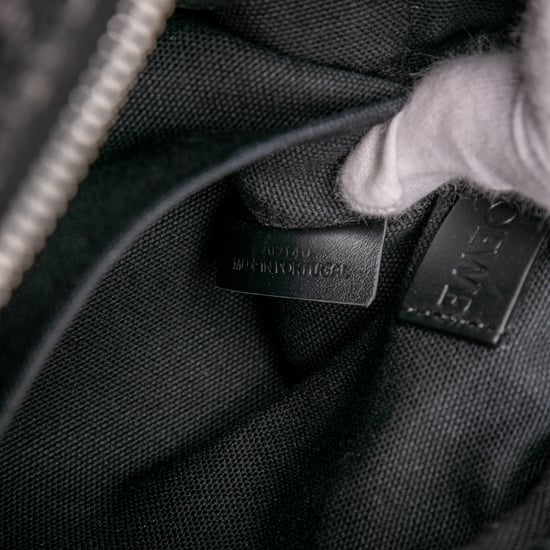 Pre-owned Xs Anagram Canvas Military Messenger Bag - Image 6