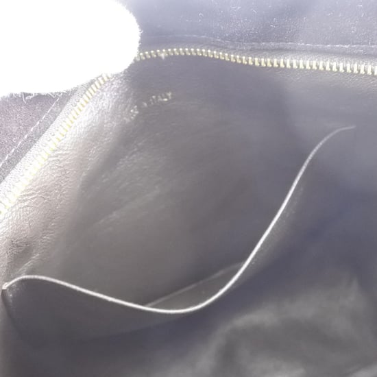 Begagnad Kviltat Mocka Fringed Crossbody - Image 6