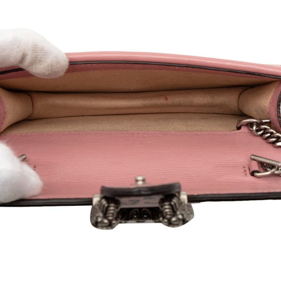 Begagnad Mini Textured Leather Valentines Day Dionysus Crossbody - Image 4