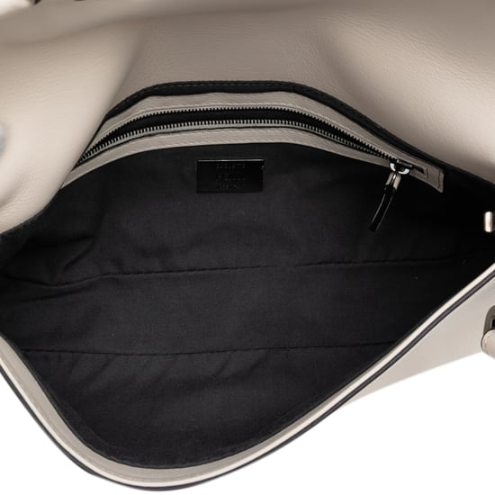 Pre-owned Whipstitch Leather Baguette Crossbody - Image 4