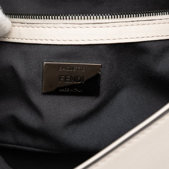 Pre-owned Whipstitch Leather Baguette Crossbody - Image 5