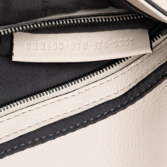 Pre-owned Whipstitch Leather Baguette Crossbody - Image 6