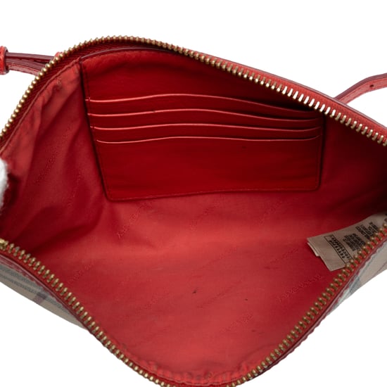 Pre-owned Haymarket Check Coated Canvas Peyton Crossbody - Image 4