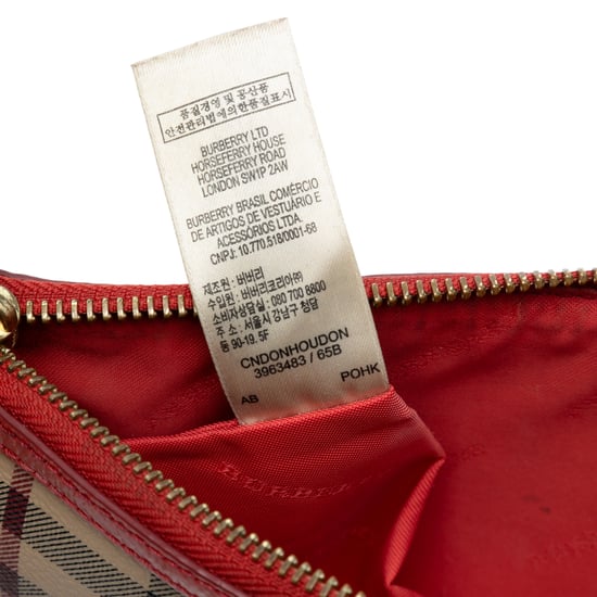 Pre-owned Haymarket Check Coated Canvas Peyton Crossbody - Image 6