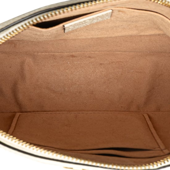 Pre-owned Small Gg Supreme Flora Ophidia Dome Crossbody - Image 4
