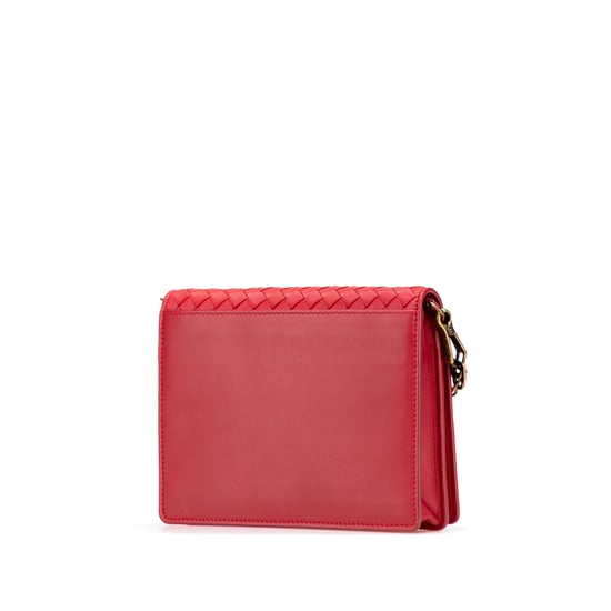 Pre-owned Nappa Intrecciato Wallet On Chain - Image 2