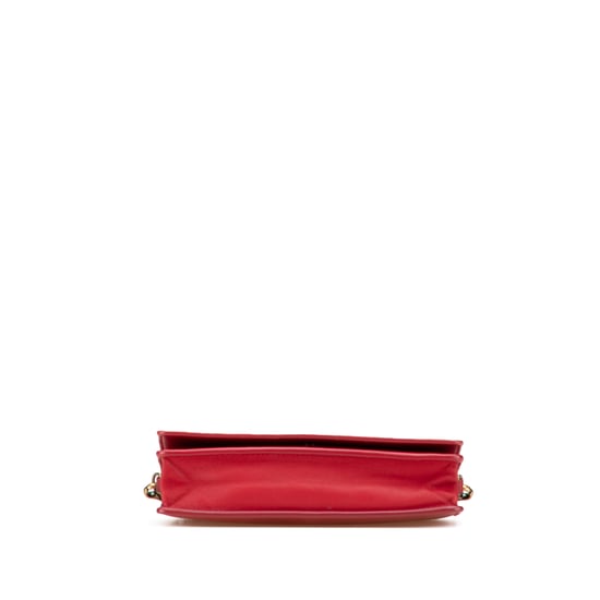 Pre-owned Nappa Intrecciato Wallet On Chain - Image 3
