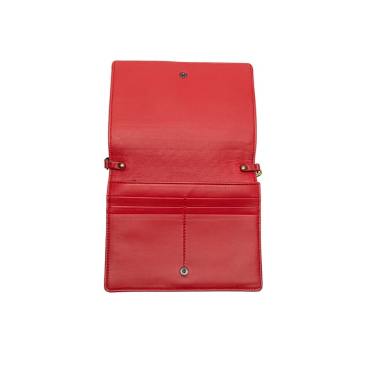 Pre-owned Nappa Intrecciato Wallet On Chain - Image 4