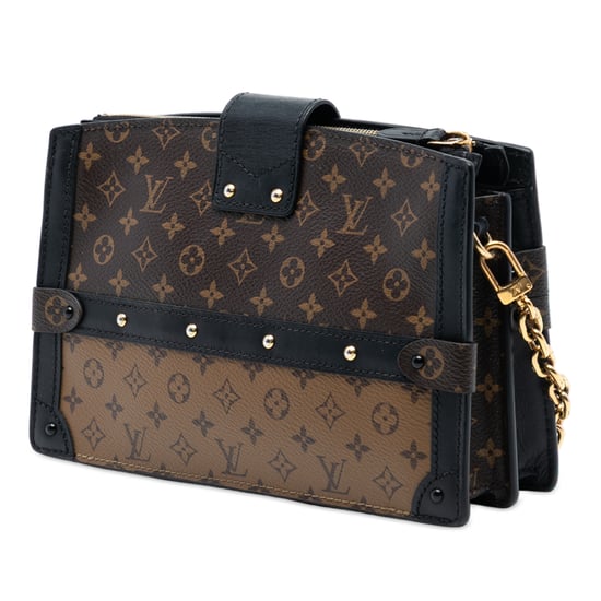 Pre-owned Monogram Reverse Trunk Clutch - Image 2