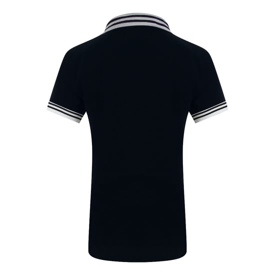 Love Moschino Marineblauwe Poloshirt Met Klein Hartje-logo - Image 2